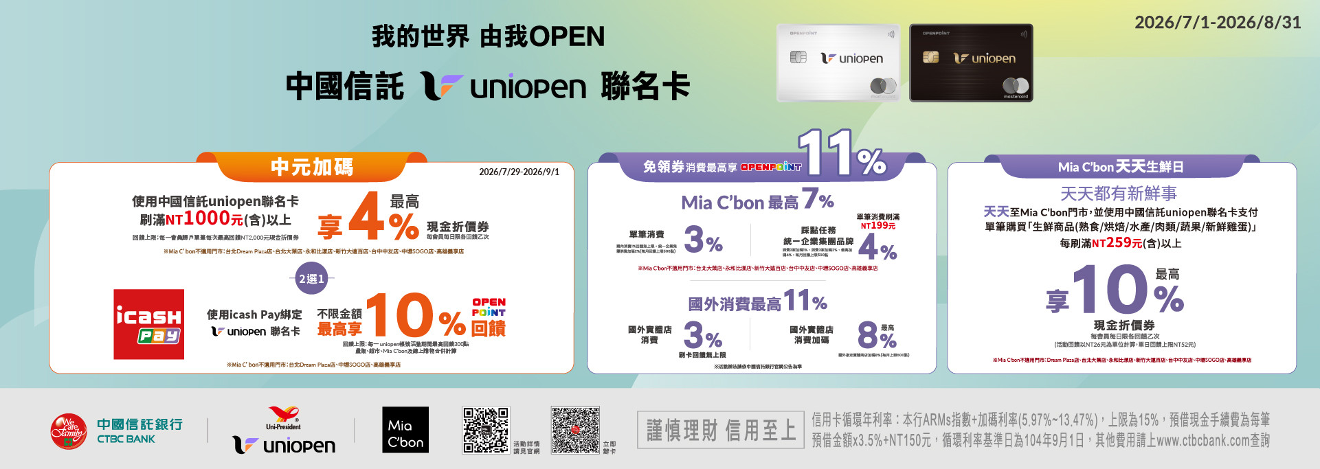 中國信託聯名卡